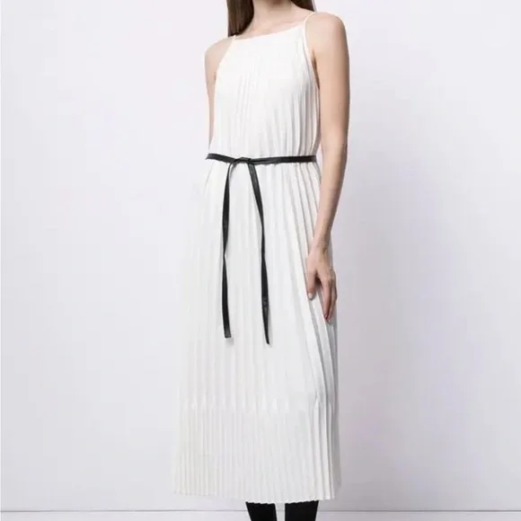 Proenza Schouler | Dresses | Proenza Schouler White Pleated Dress Sz |  Poshmark